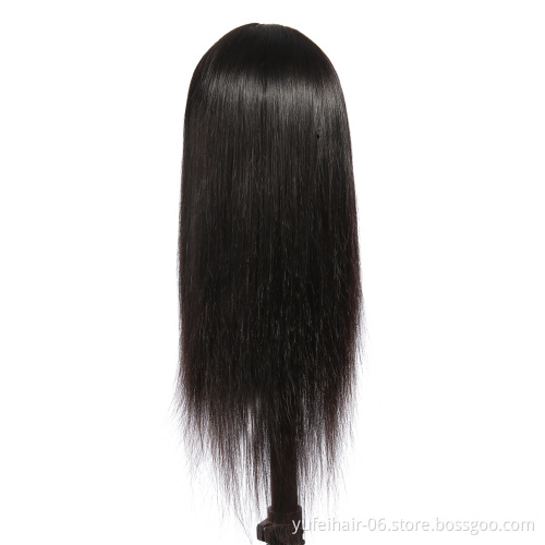 Wholesale Transparent HD Lace Human Hair Wigs Cuticle Aligned Human Hair 13X4 Swiss Lace Front Wig